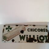 Plaque publicitaire Williot