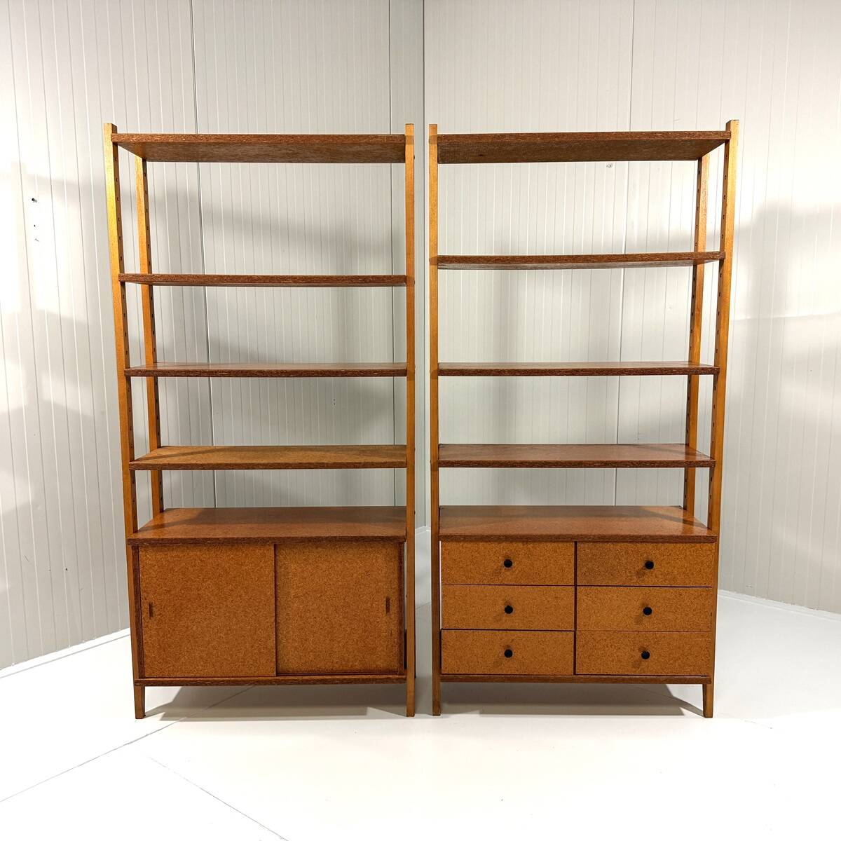 Pressed wooden wall units 1960’s