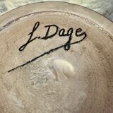 Louis dage art deco vase