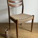 Chaise vintage en corde danoise