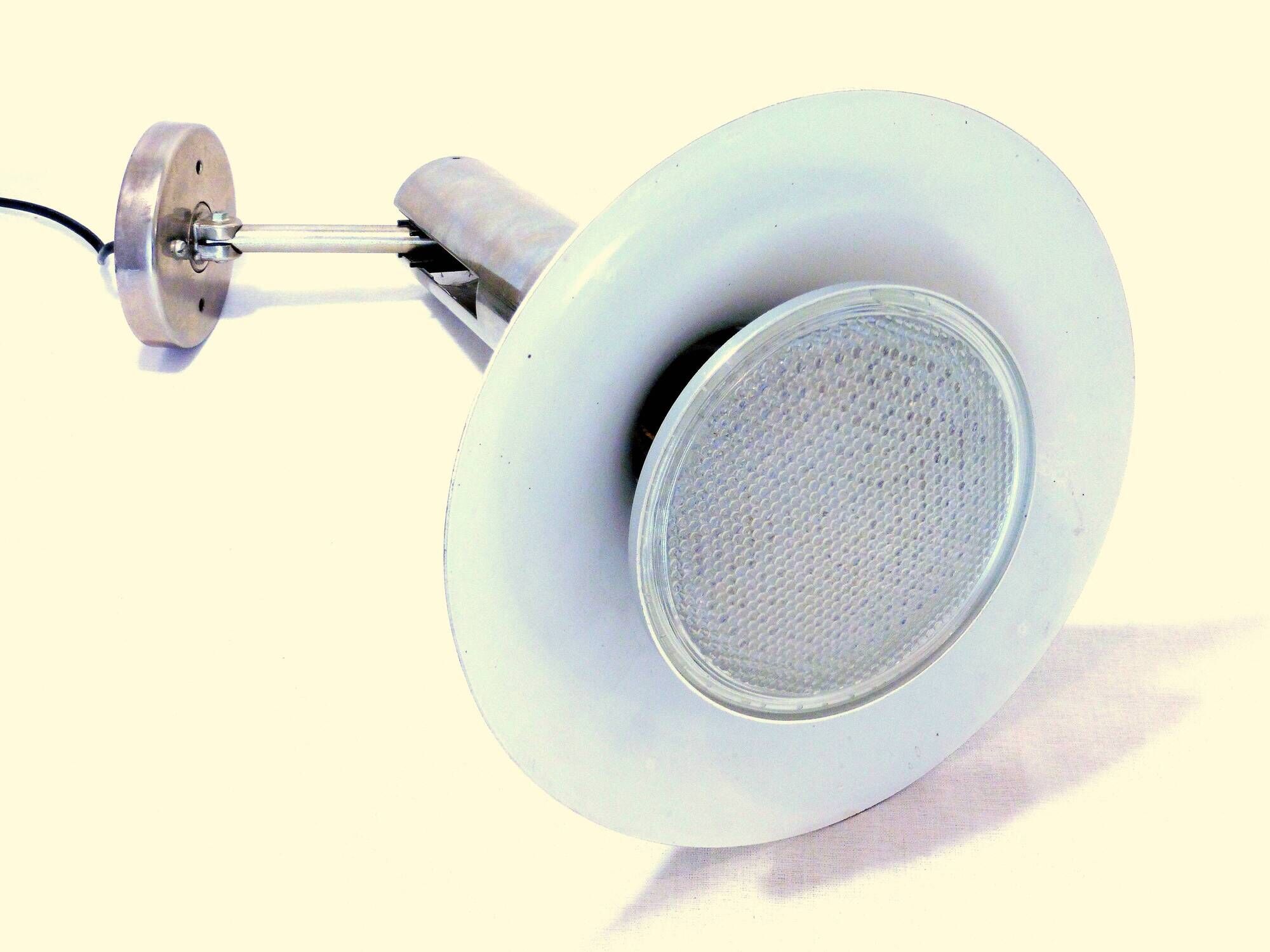 Lamp, Vintage Design stainless steel wall lamp with its colorful bulb provided!