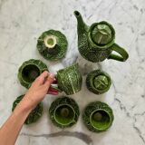“Choux” coffee service in slip - Caldas da Rainha, Portugal - 1950/1960.