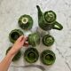 “Choux” coffee service in slip - Caldas da Rainha, Portugal - 1950/1960.
