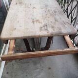 Solid oak table