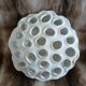 Flower vase in white porcelain