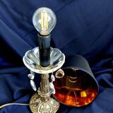 Small vintage brass lamp