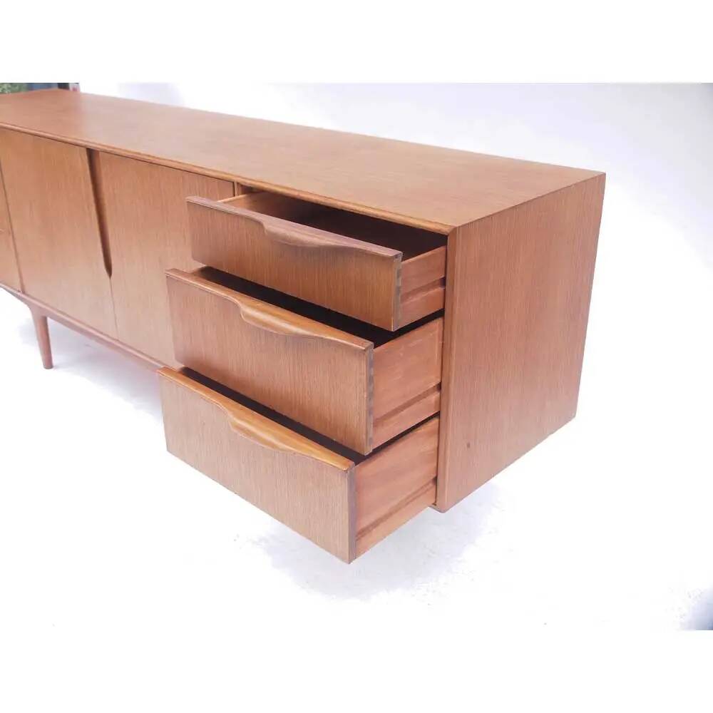 McIntosh vintage Scandinavian teak sideboard — rare model