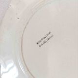 Pair of dessert plates Moulin des Loups St Amand Width 18 cm
