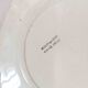 Pair of dessert plates Moulin des Loups St Amand Width 18 cm