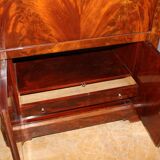 Charles X Secretary in Mahogany and Maple, early 19th century