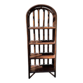 Vintage rattan shelf