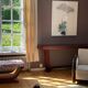 Art Deco console in rosewood