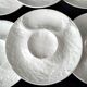 6 Assiettes à artichauts en barbotine de Gien