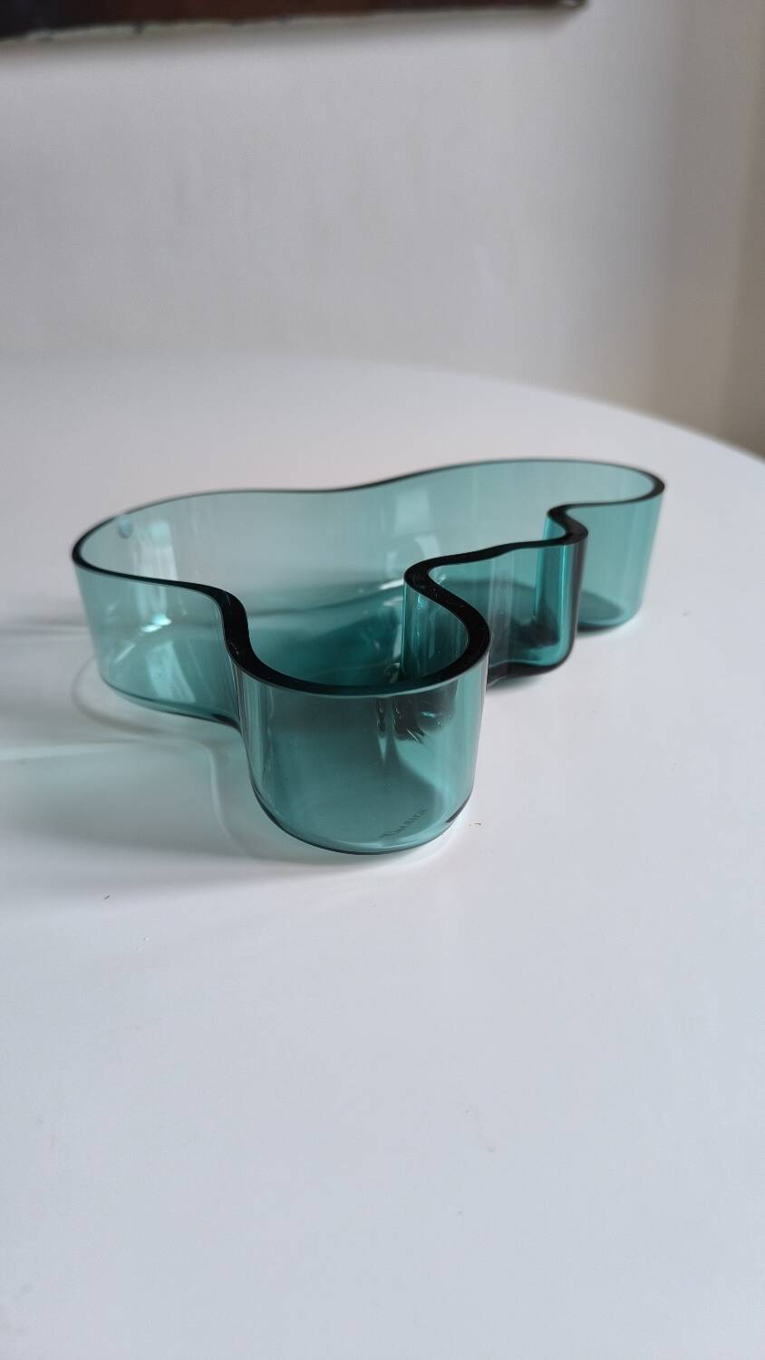 Vide poche Alvar Aalto en verre