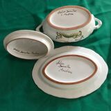 Moustiers earthenware tureen