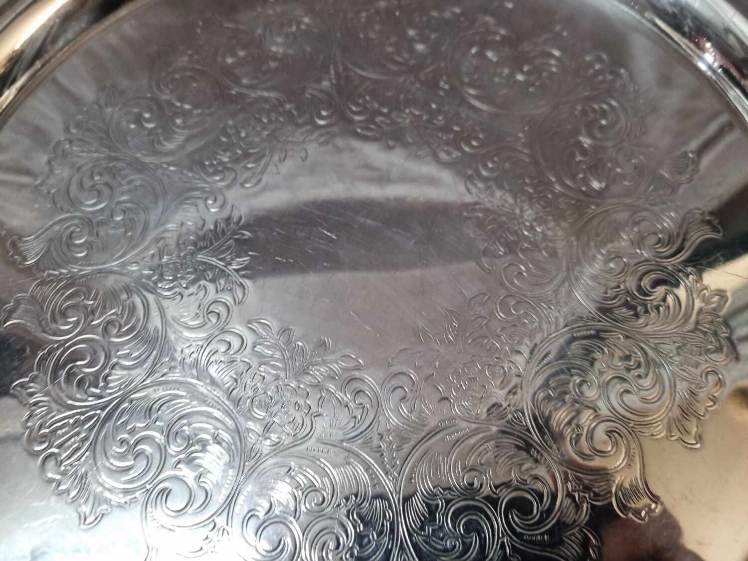 Round silver top, early twentieth century