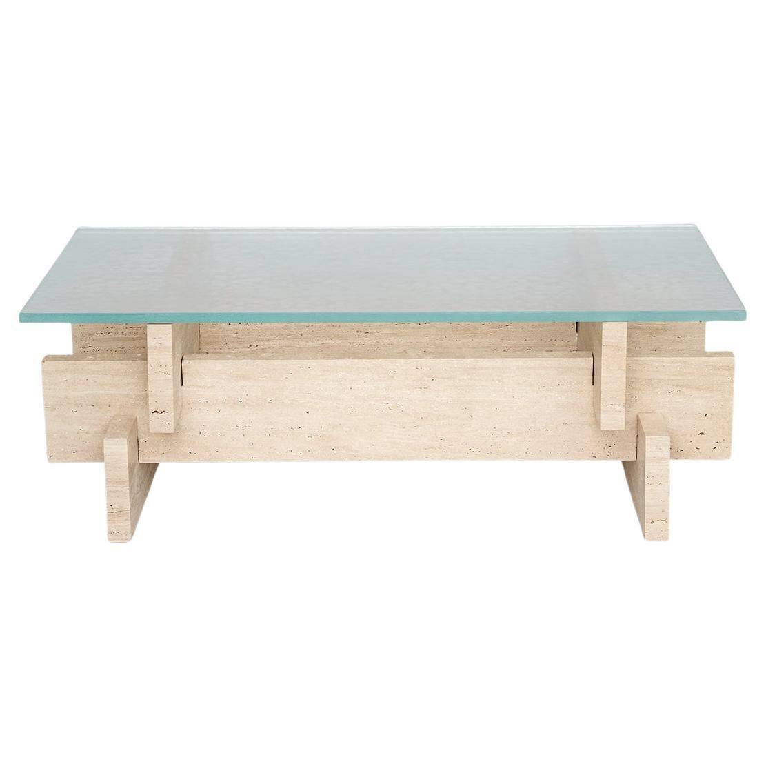 Table basse en verre 'BERLIN'