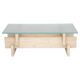 Table basse en verre 'BERLIN'