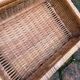 Vintage rattan chest of drawers