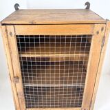 Wooden wall-mounted toilet cabinet