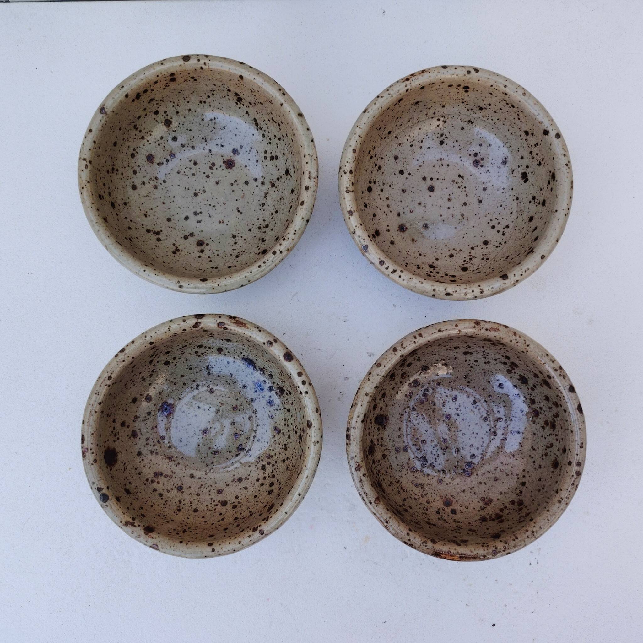 Bols grès, Tiffoche, La Borne Guérande, vintage