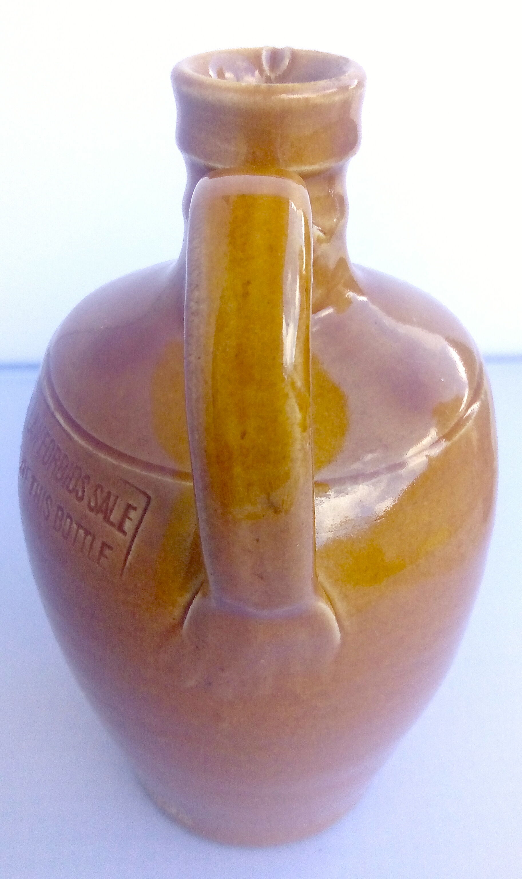 Bottle of sandstone rum from The Desjonquères Distillery