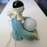 Lampe pierrot vintage signée regal