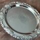 Silver-coloured metal plate