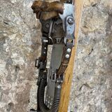 Old Wooden Skis - Mountain Chalet Decor - Vintage - 187 cm