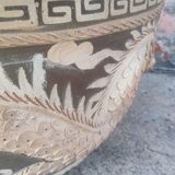 Large Asian terracotta pot