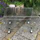 Table basse en plexiglas