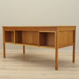 Ash desk, Danish design, 1970s, manufacturer: Domino Møbler