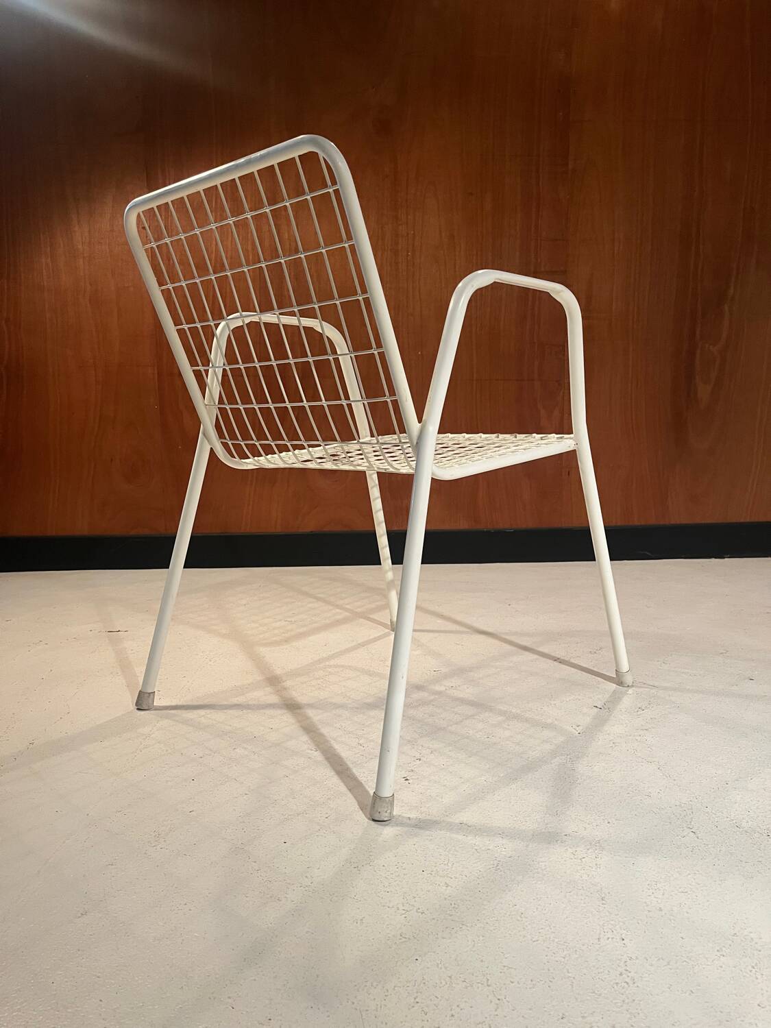 4 vintage Emu Rio chairs from Italy, 1970.