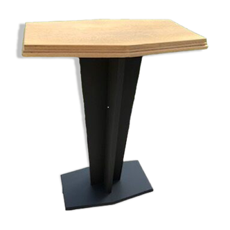 Rectangular Art Deco pedestal table