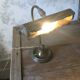 Lampe ancienne de bureau en cuivre