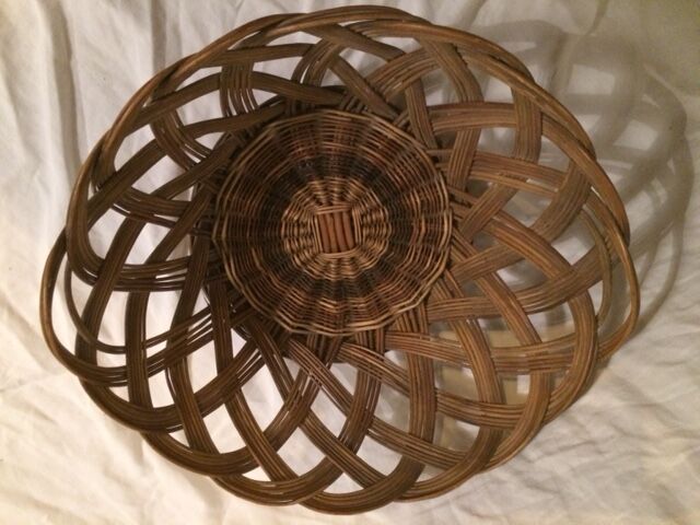 Vintage wicker basket