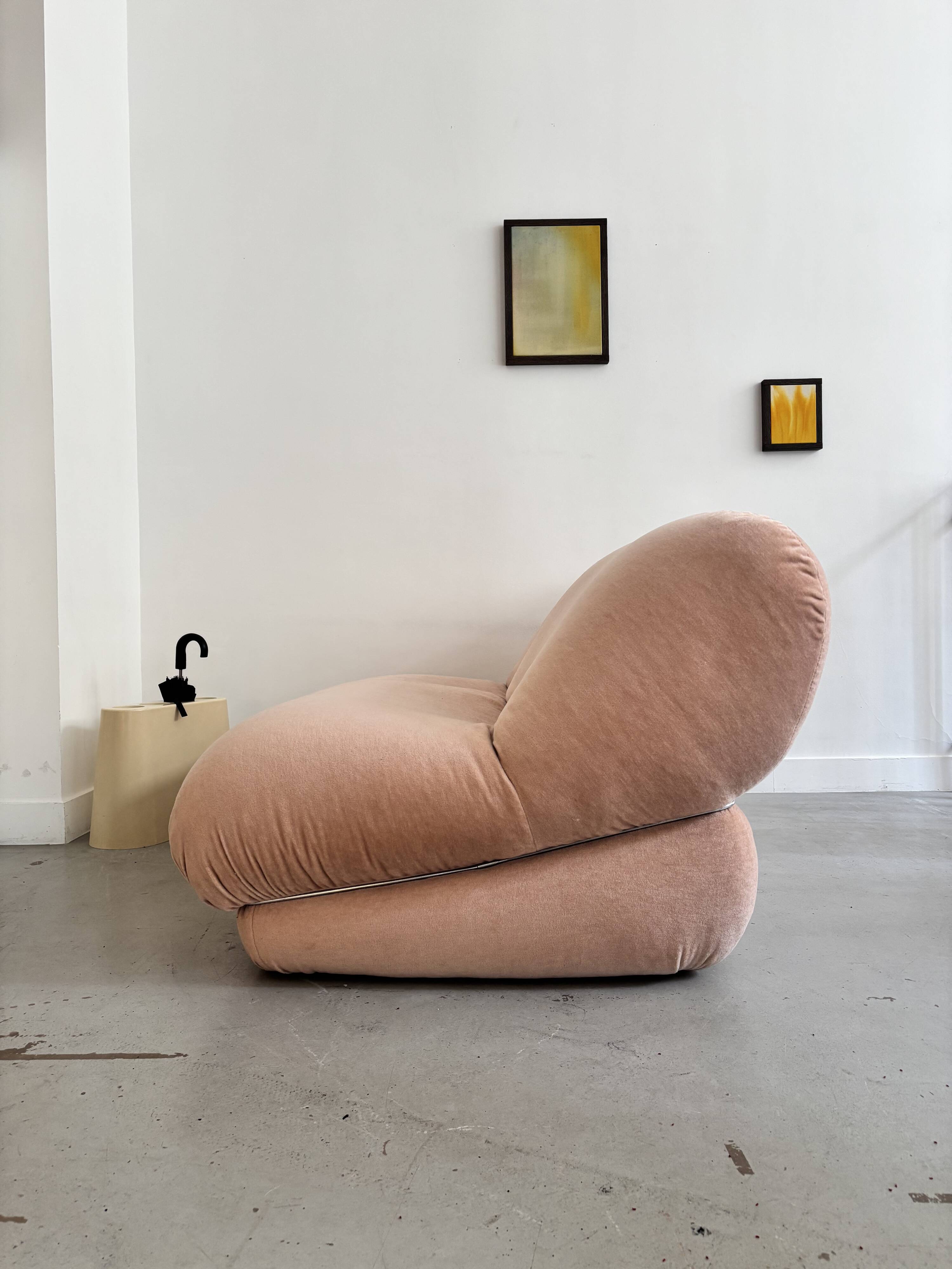 Steiner sofa and pouf