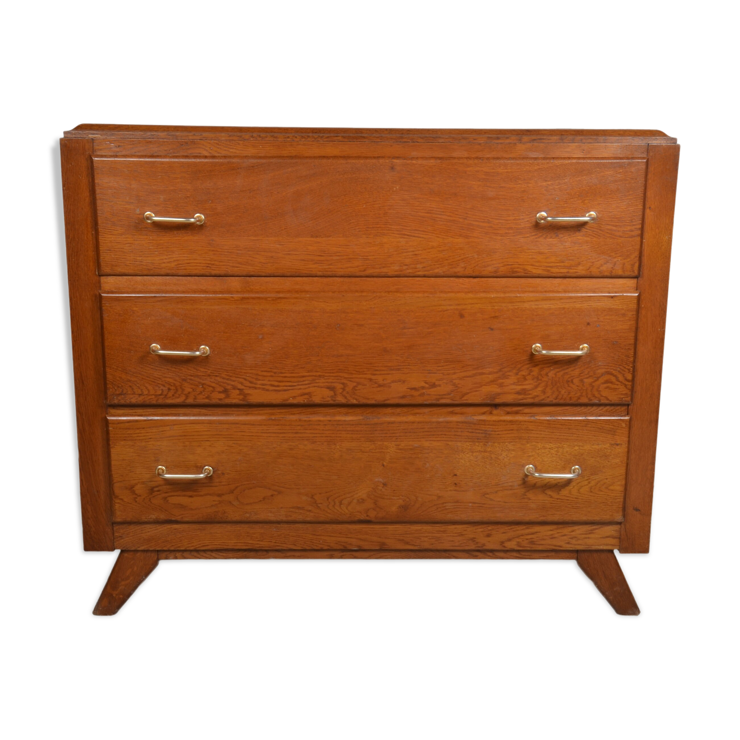 Chest of drawers compass feet 1950