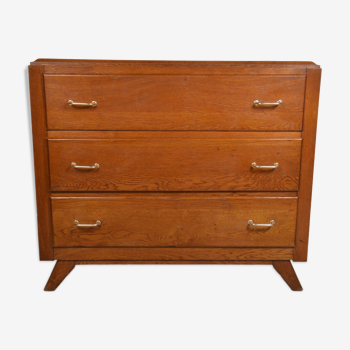 Commode pieds compas 1950