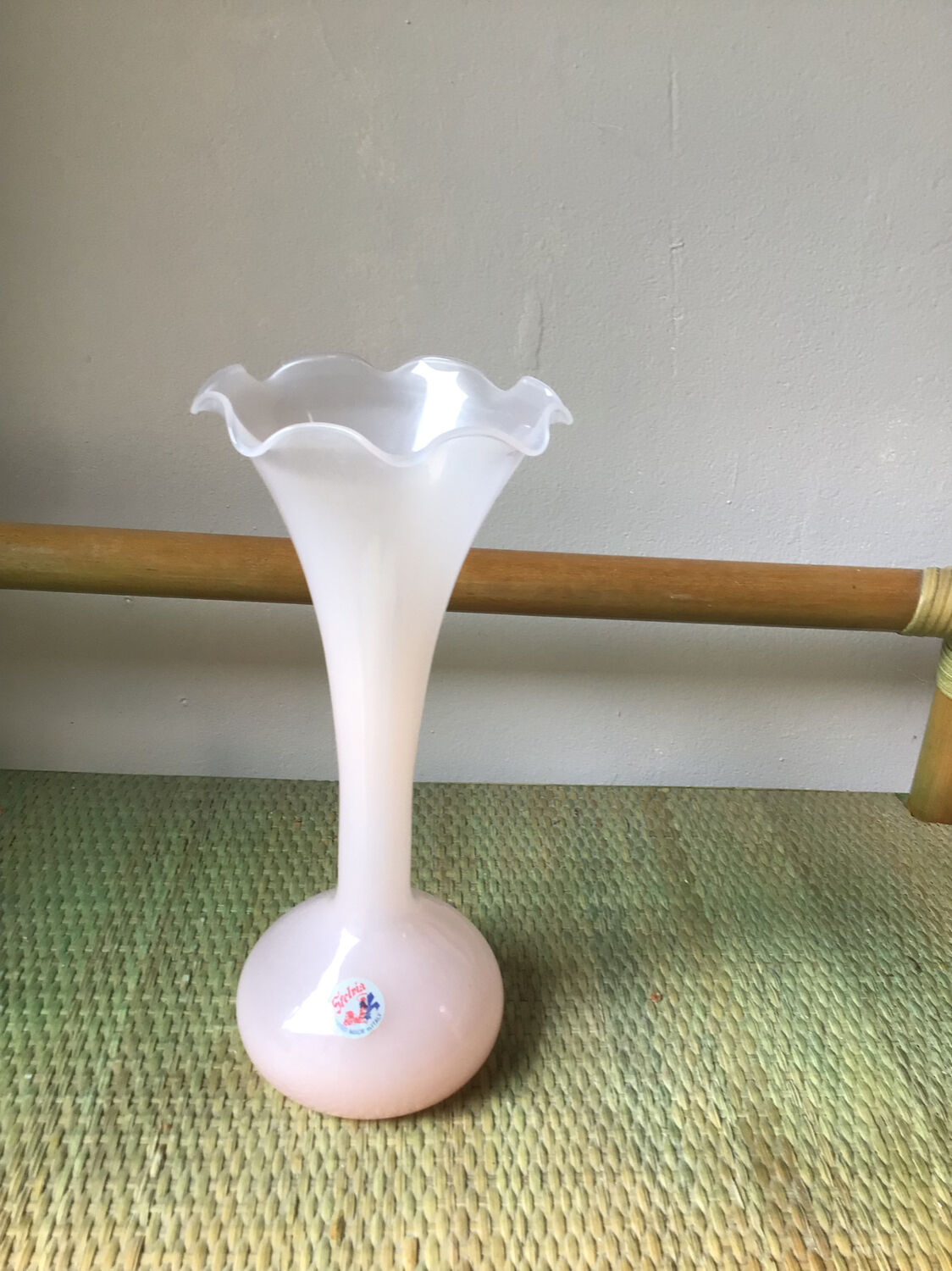 Pink corolla vase