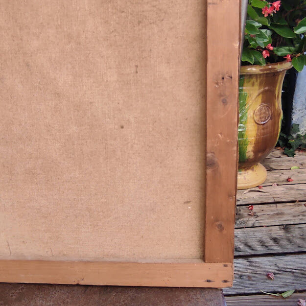 Painting Old bouquet of roses and carnations 1900