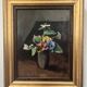 Oil on canvas "A bouquet of flowers in a vase", Maurice Asselin (1882-1947) 1942