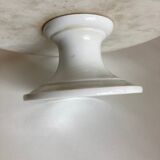 Plate mounted automatically mid-19th dish stand on white earthenware