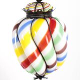"Barley Sugar" lantern in Murano glass, circa 1950