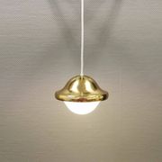 Two very beautiful and original ‘Bubi’ pendant lamps, Denmark, 1960s.
