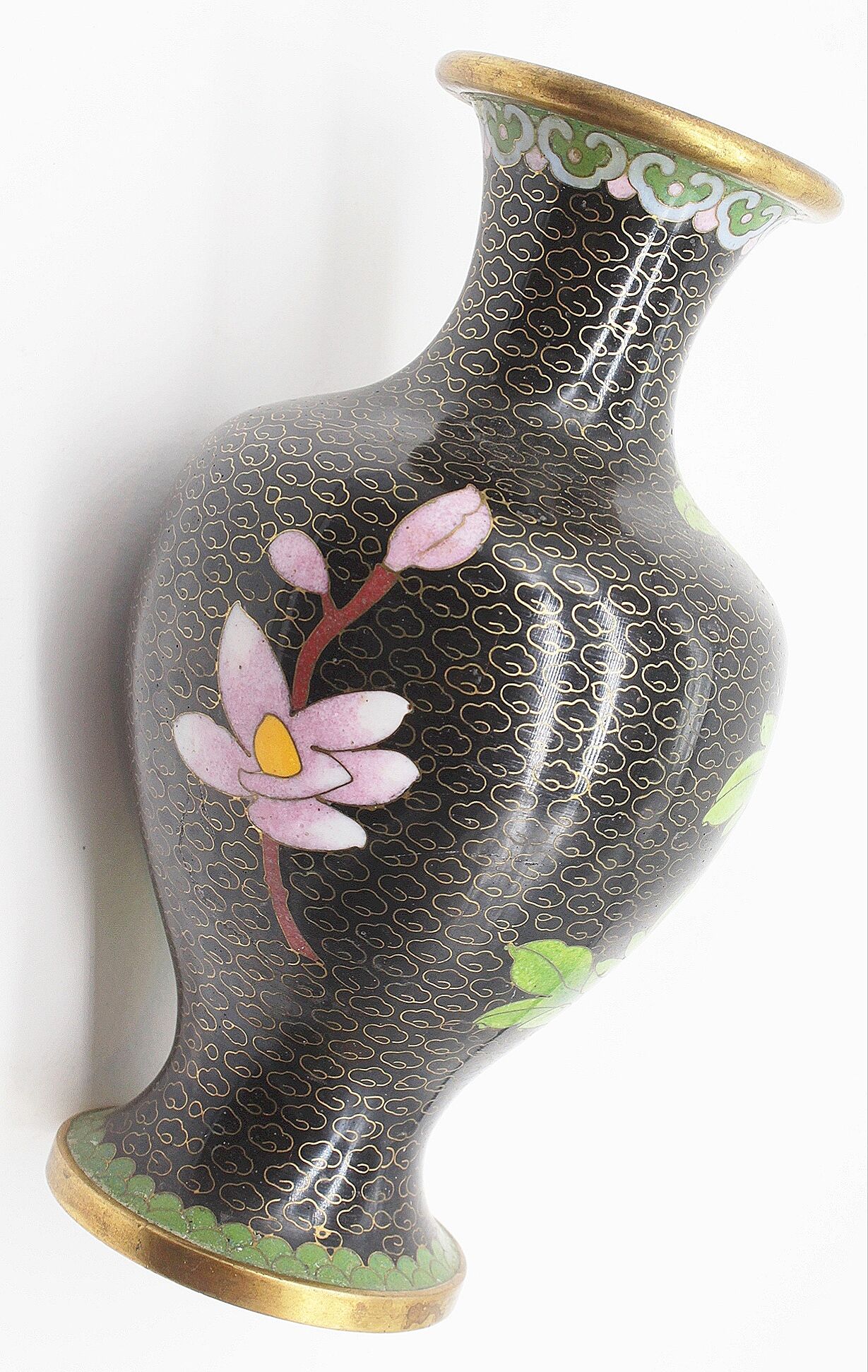 Vase cloisonné chinois Selency