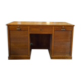 Desk filing cabinet curtain