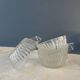4 tasses, coupelles vintage