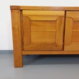 Vintage Maison Regain sideboard in solid elm from the 70s