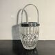 Cut glass ice bucket